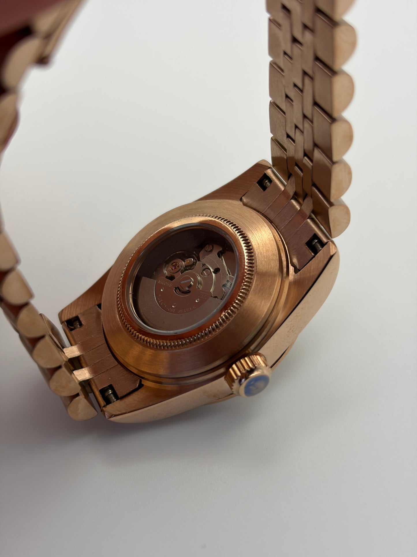 Datejust Mother Of Pearl Seiko Mod — Détail bracelet