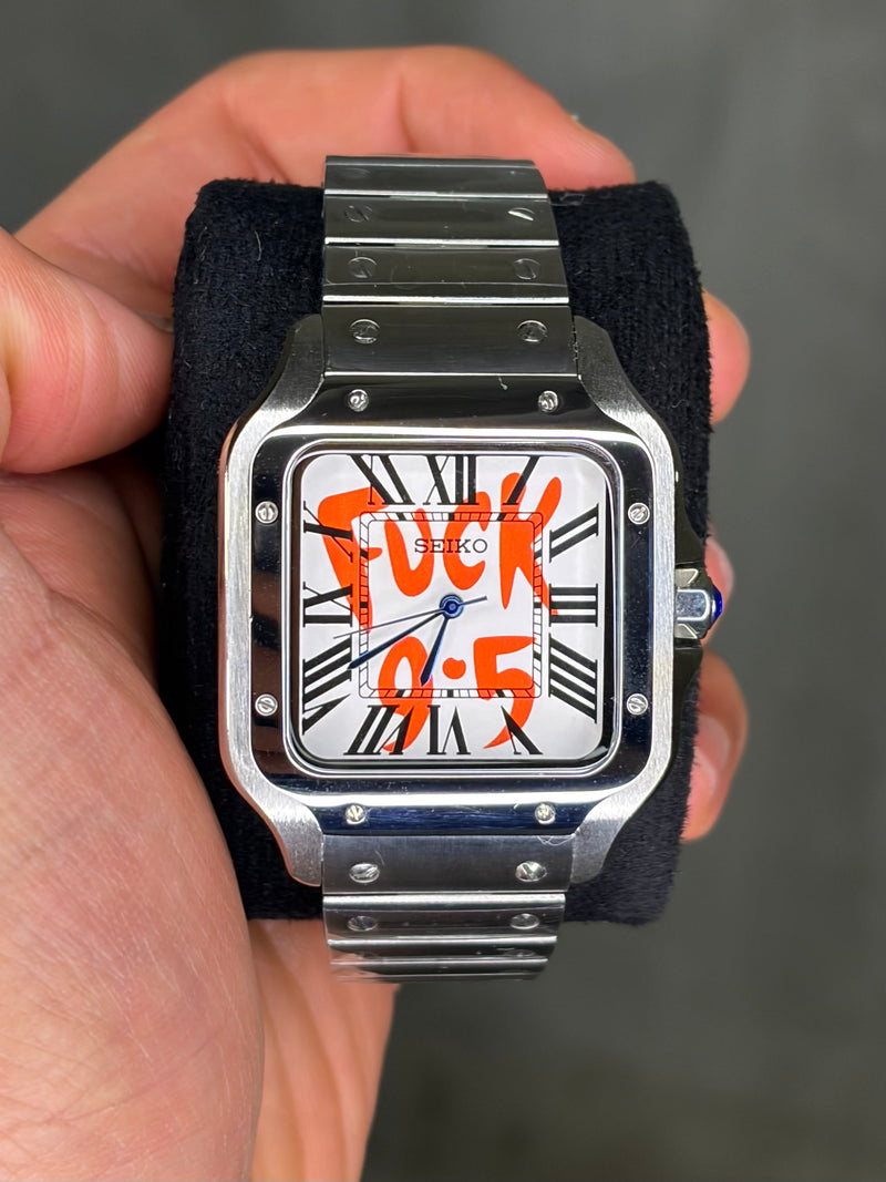 Seiko Mod Santiko Fuck 9-5 red