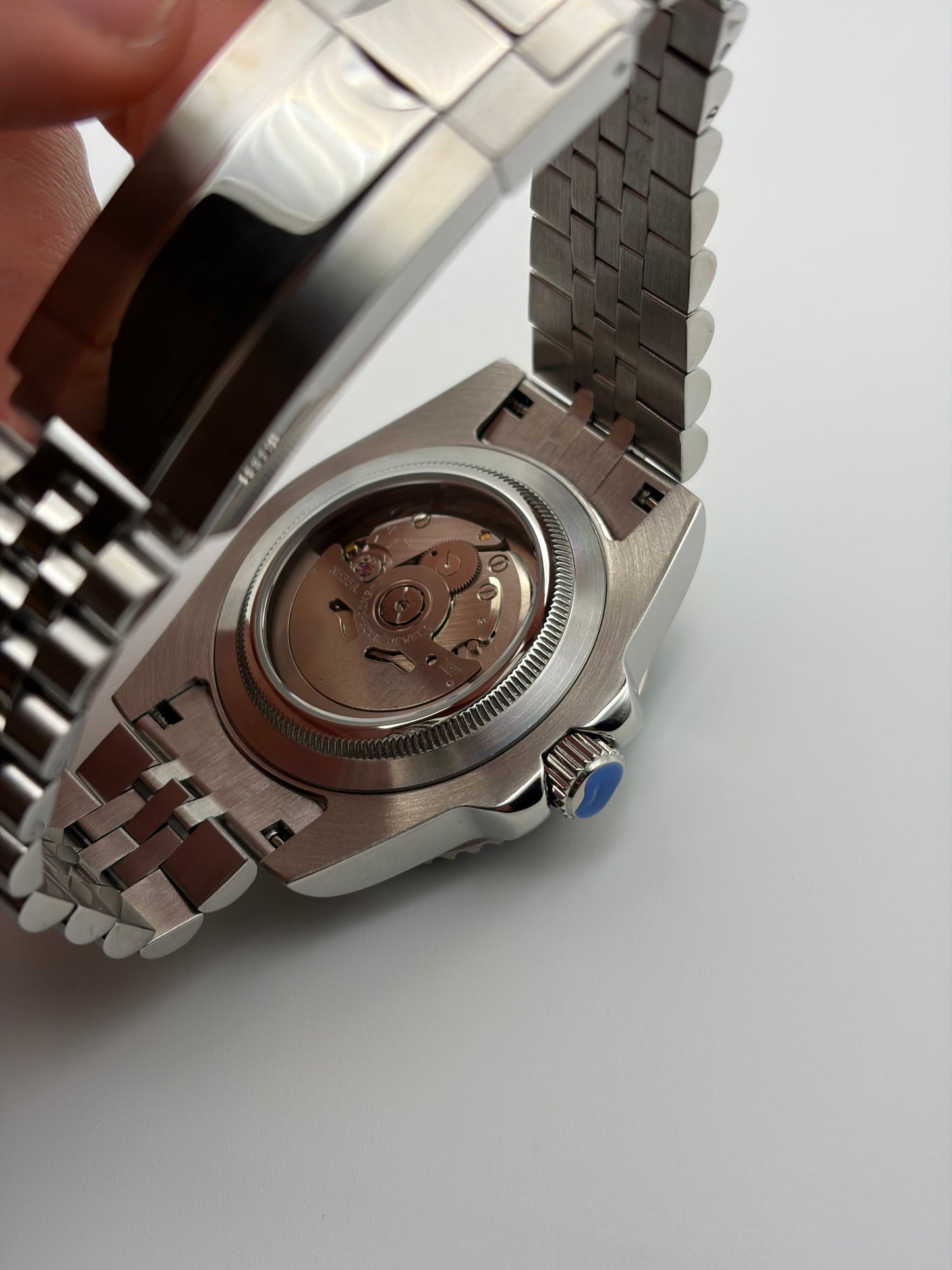 GMT master II black bezel Seiko Mod — Détail bracelet