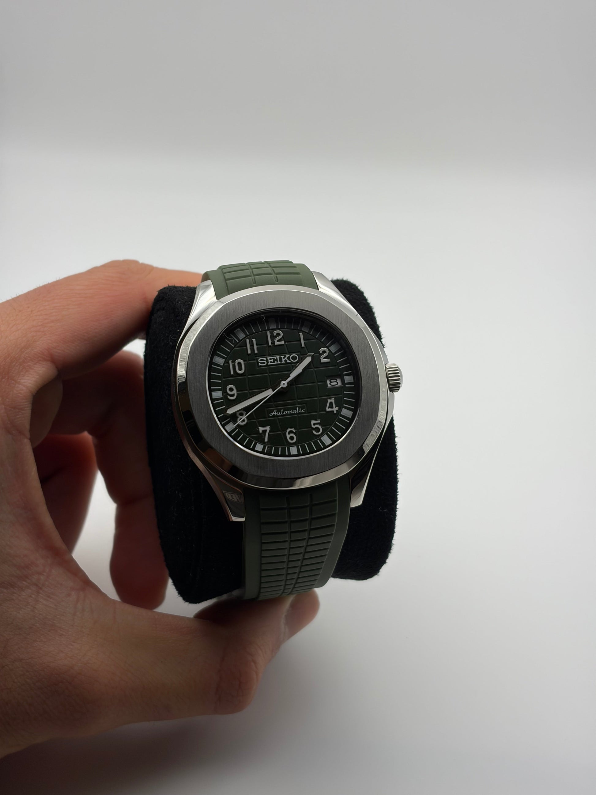 Aquanaut Green Seiko Mod — Vue arrière