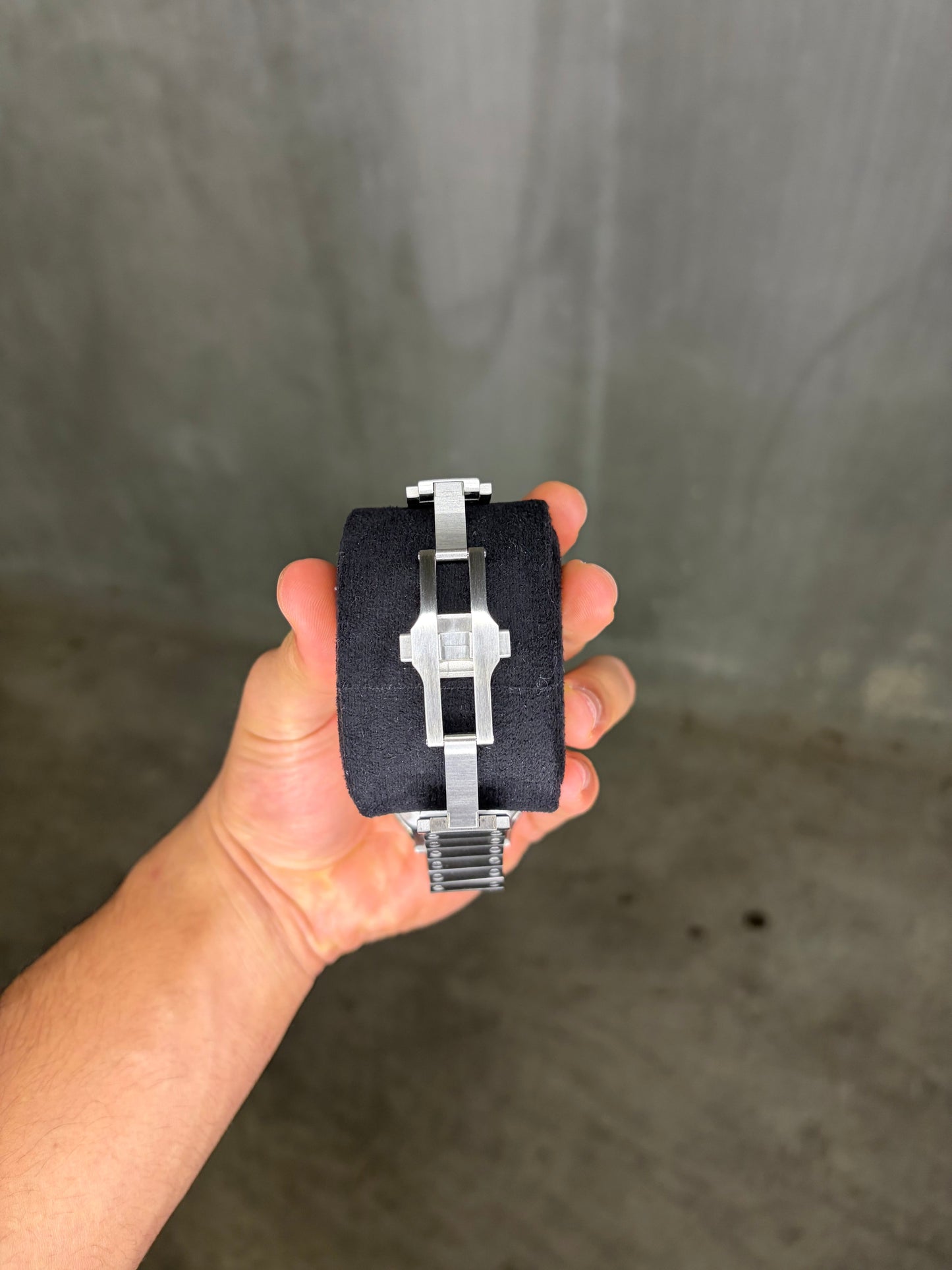 Santico Blue Fuck 9-5 Seiko Mod — Détail bracelet