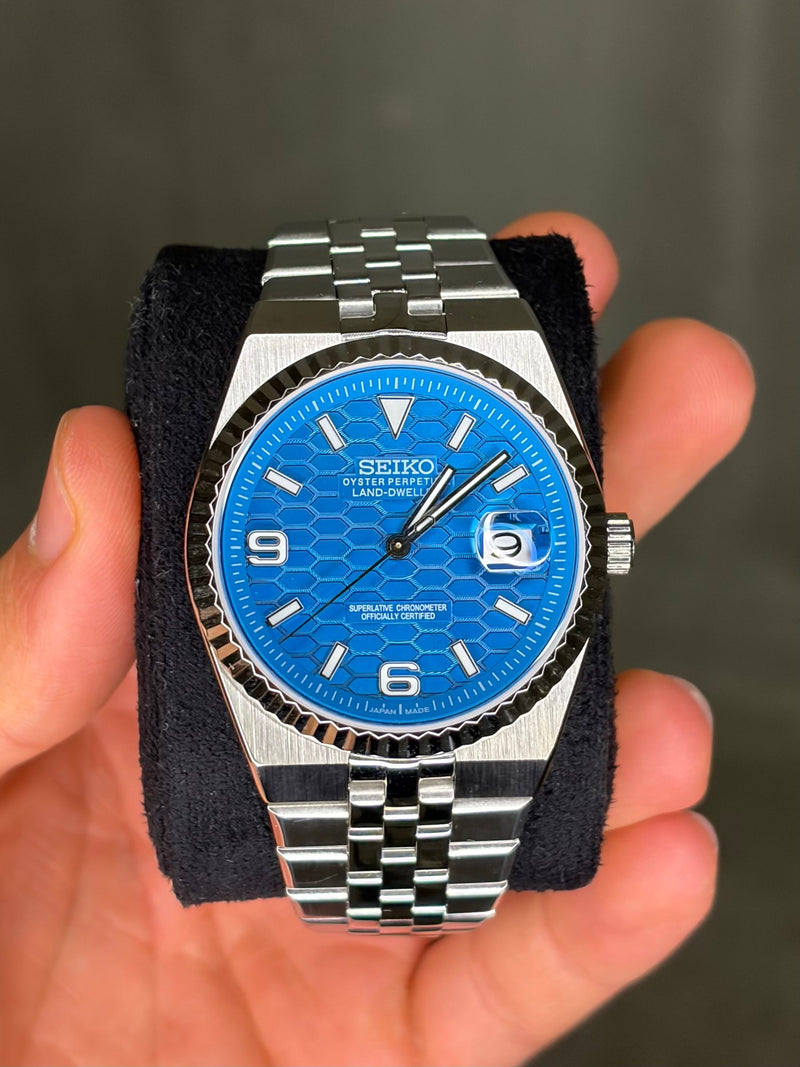 Seiko Mod Land dweller deep ocean blue
