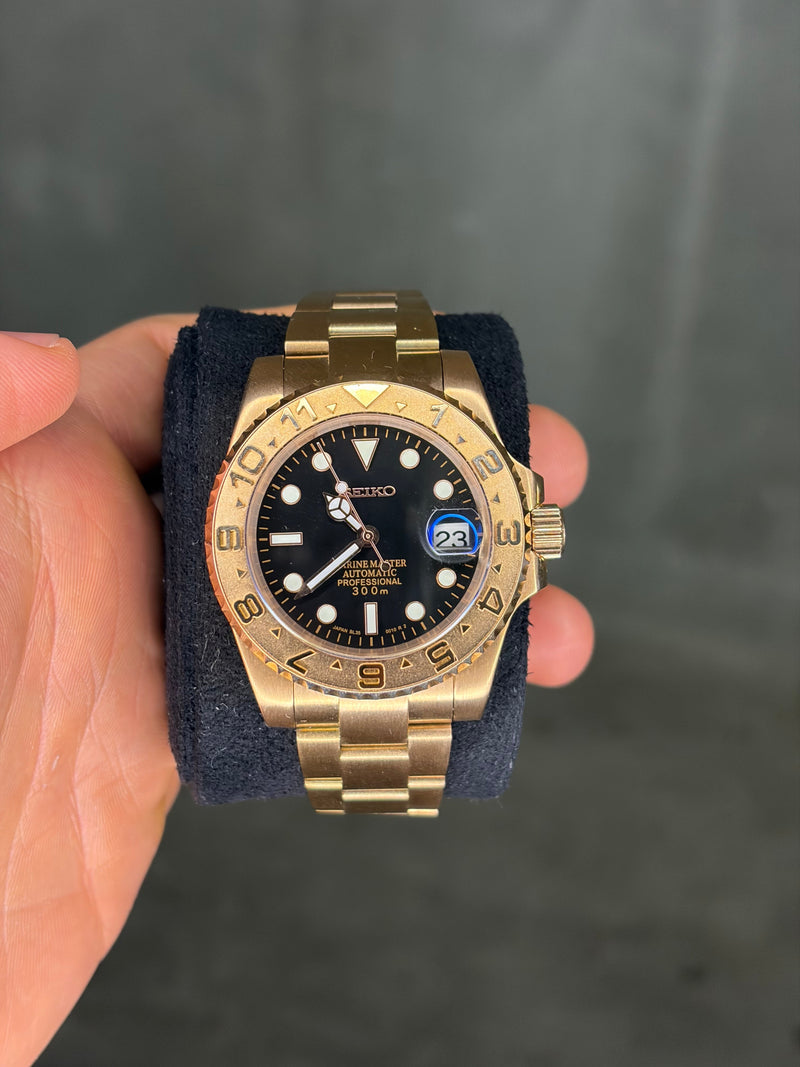 Seiko Mod Yellow Gold Yacht Master