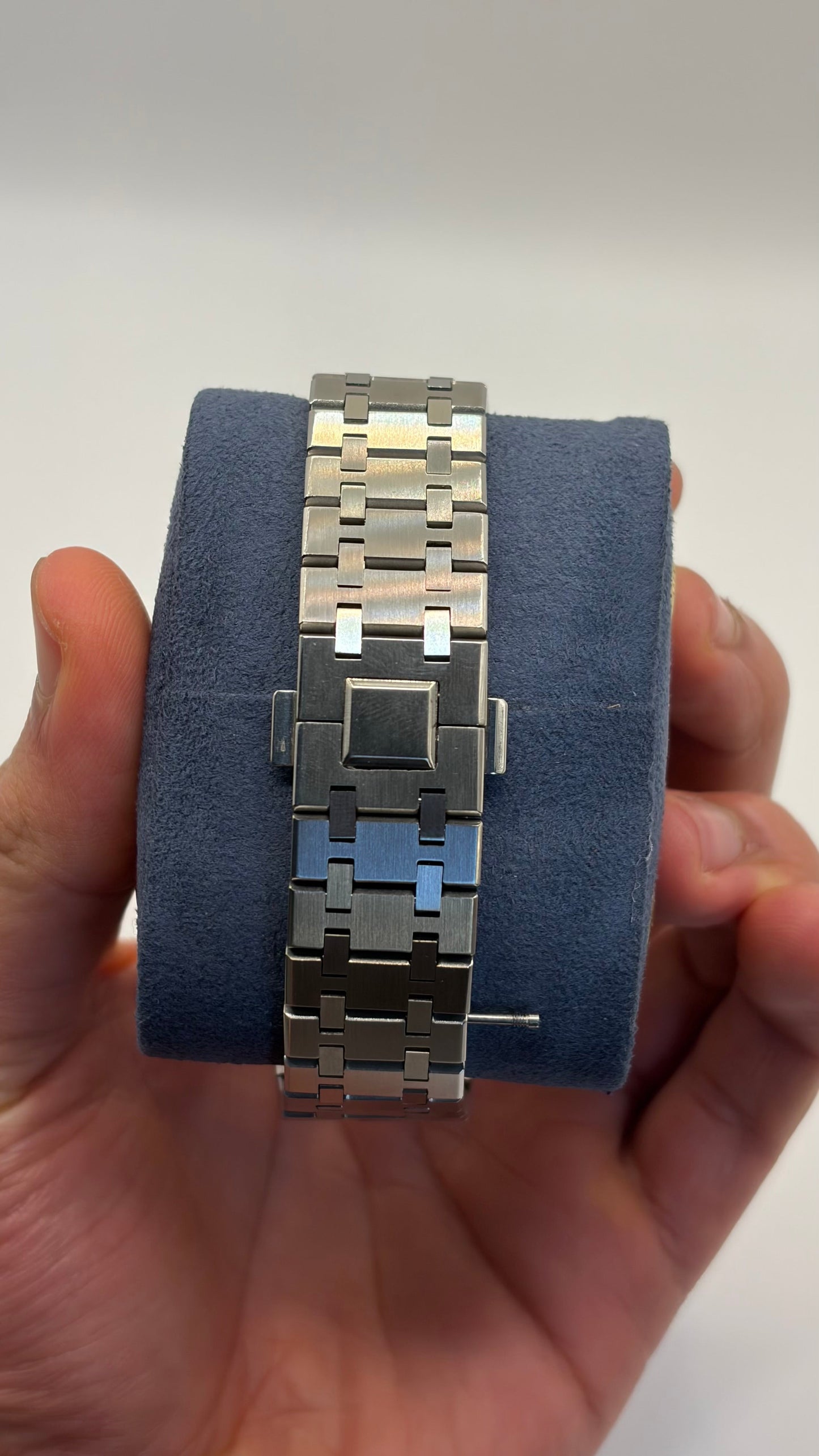 Royal Oak Blue Chronograph Seiko Mod — Au poignet