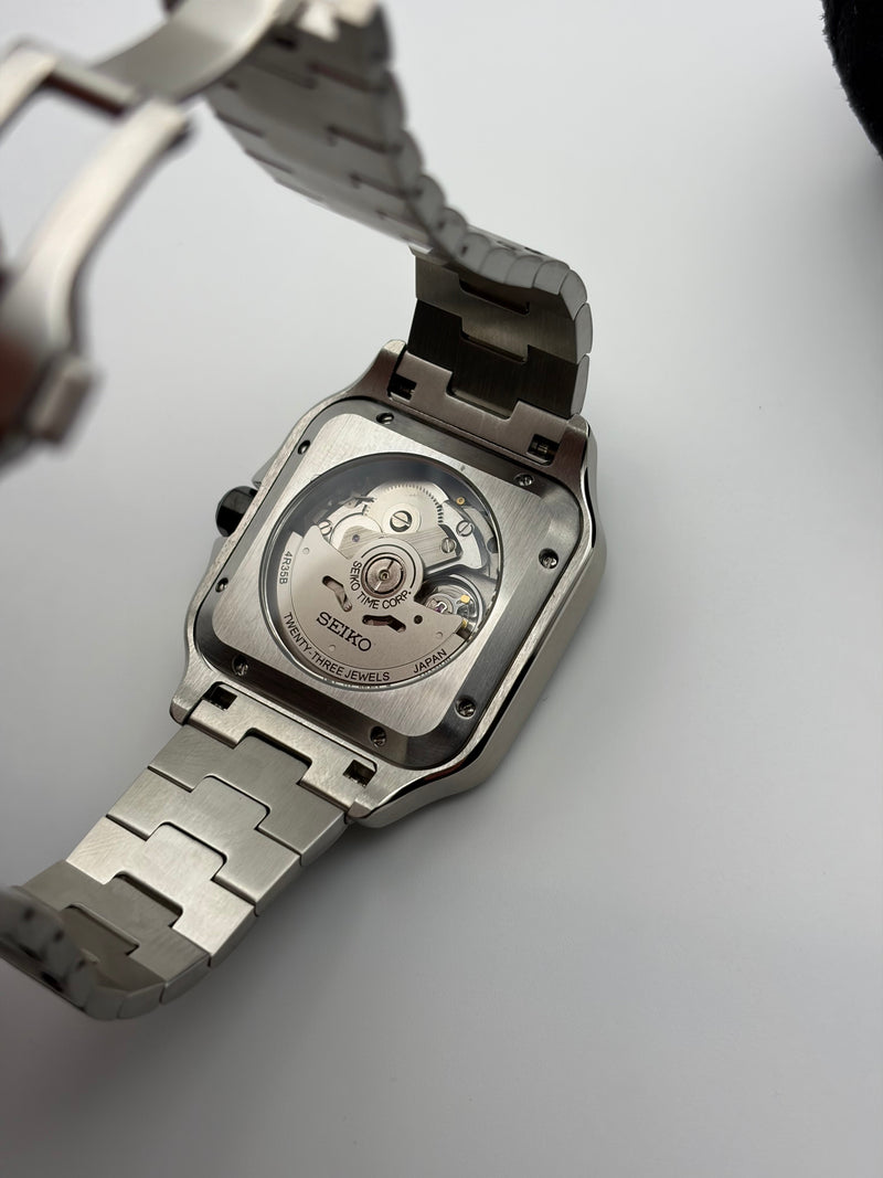 Seiko Mod Santos Arabic Dial