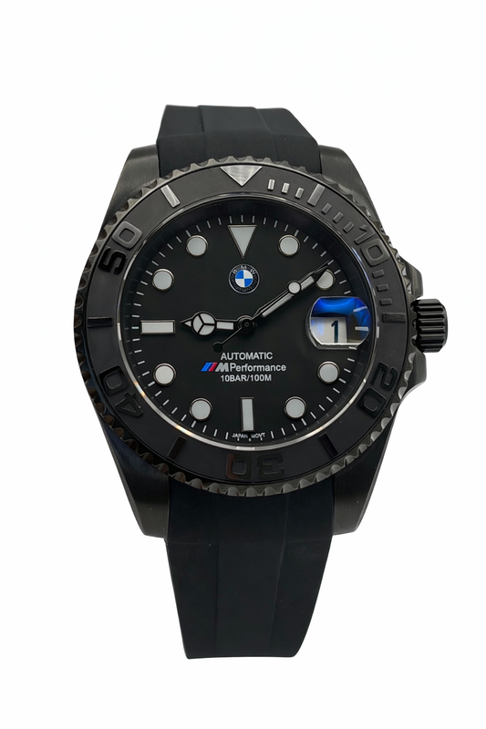 Yacht Master BMW Mod Seiko Mod — Vue de face