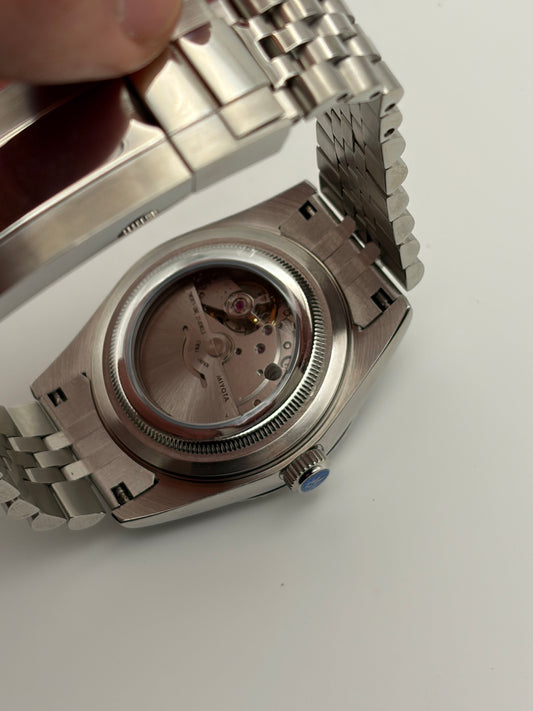 Datejust Arabic Dial Seiko Mod — Détail cadran