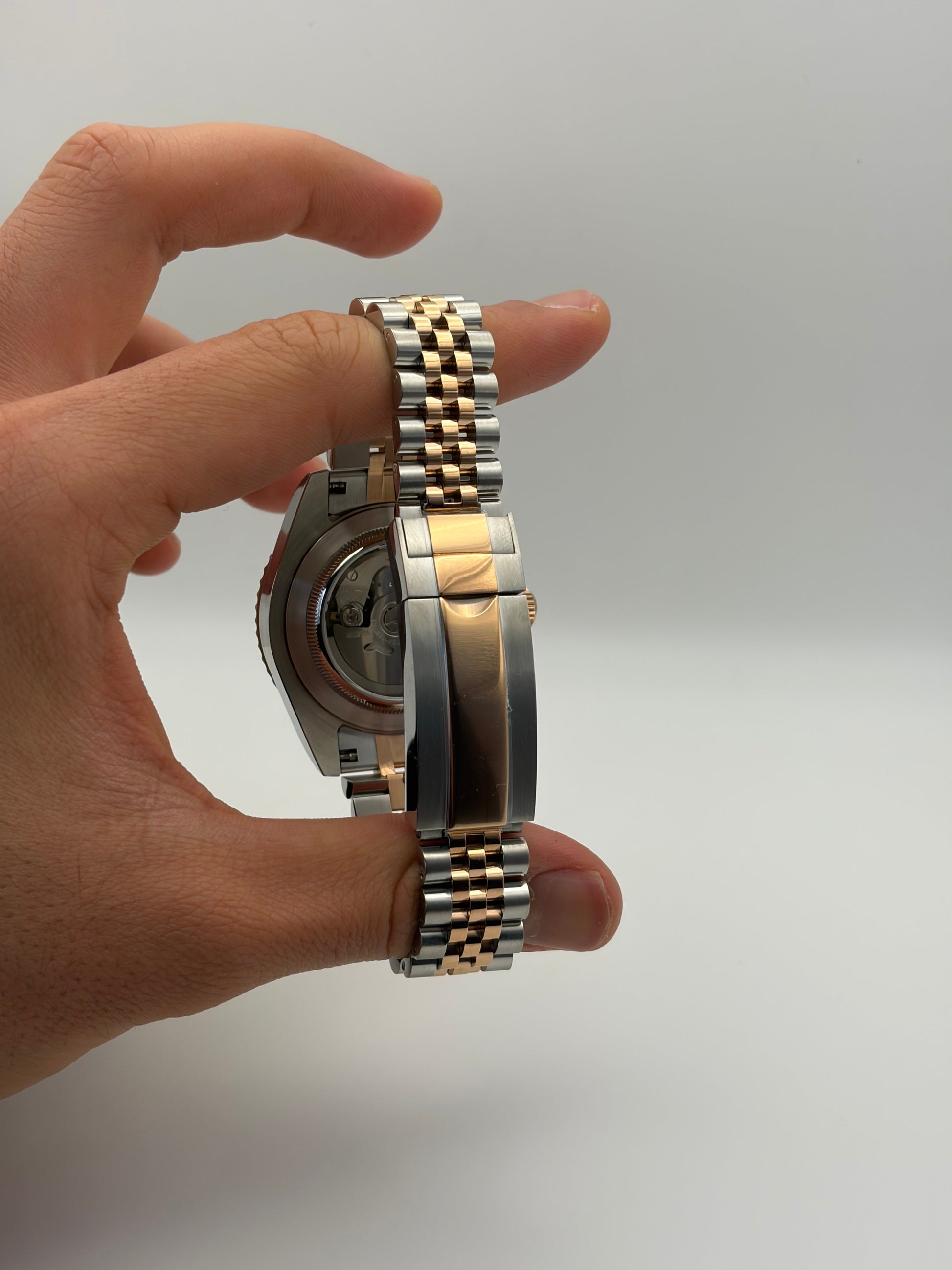 GMT Two Tone Rootbeer Seiko Mod — Au poignet