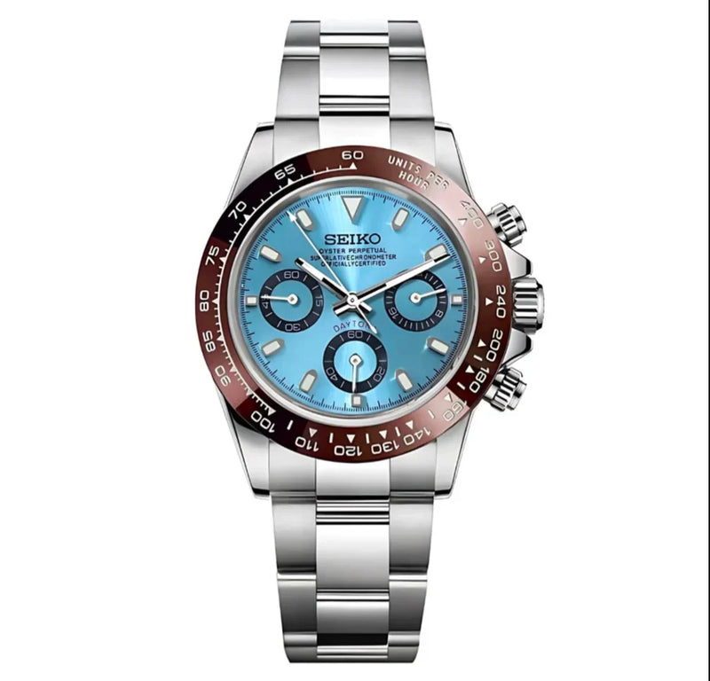 Seiko Mod Platinum Blue - Seitona Mod